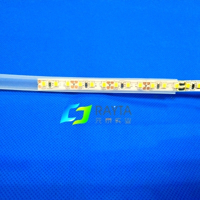 8寬普透帶卡槽硅膠管